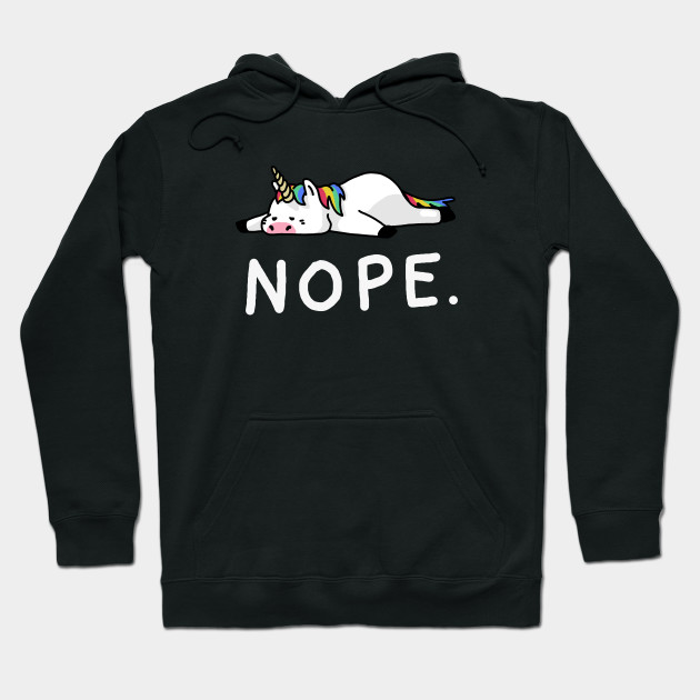 Nope Not Today Shirt Funny Lazy Unicorn shirt
